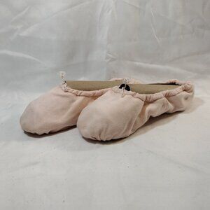Capezio Pink Canvas Ballet Shoes (6 women/4.5 big kids)